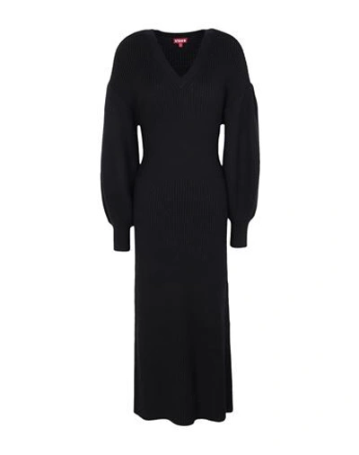 Shop Staud 3/4 Length Dresses In Black