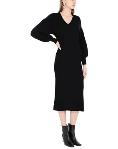 Shop Staud 3/4 Length Dresses In Black