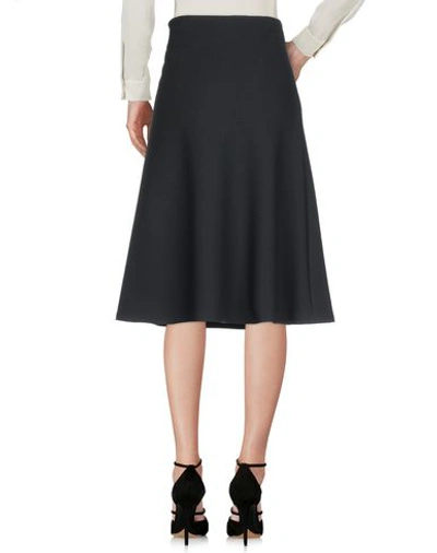 Shop Accuà By Psr 3/4 Length Skirts In Black