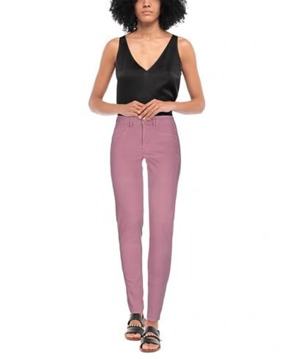 Shop Fred Perry Jeans In Pastel Pink