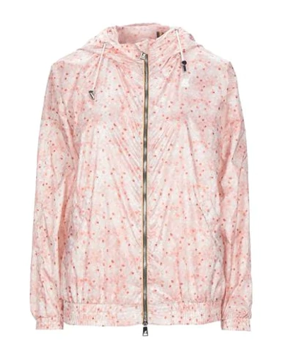 Shop K-way Woman Jacket Pink Size Xxl Polyester