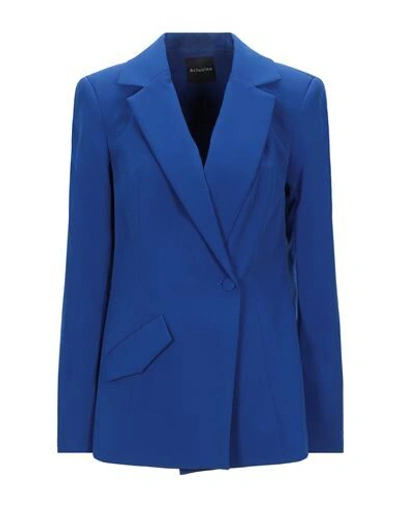 Shop Actualee Suit Jackets In Bright Blue