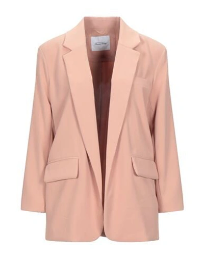 Shop American Vintage Suit Jackets In Apricot