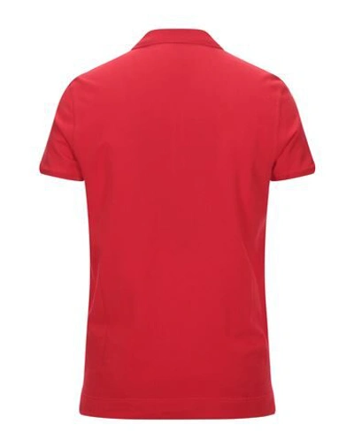 Shop Fendi Polo Shirt In Red