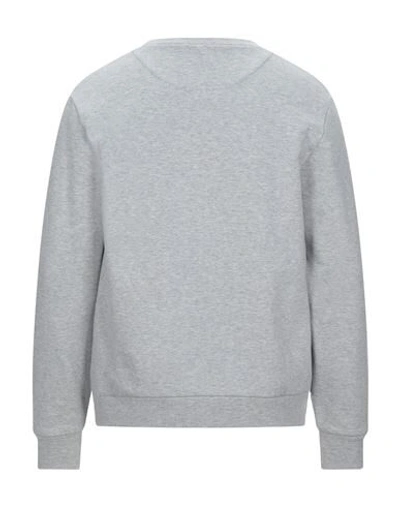 Shop Etro Man Sweatshirt Grey Size L Cotton, Polyamide