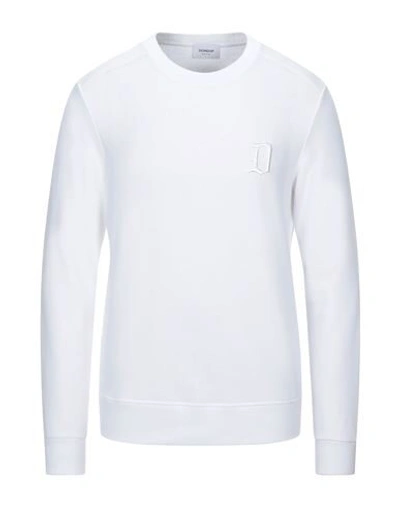 Shop Dondup Sweatshirts In White