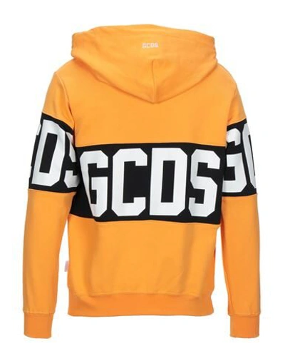 Shop Gcds Sweatshirts In Orange