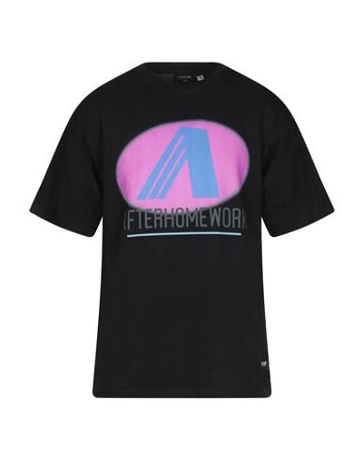Shop Afterhomework T-shirts In Black