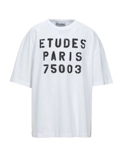 Shop Etudes Studio Études Man T-shirt White Size M Cotton