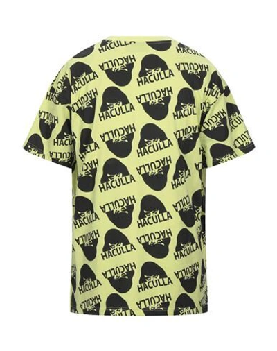 Shop Haculla T-shirts In Acid Green