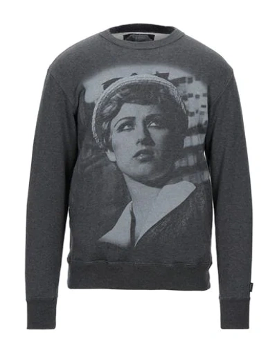 Undercover Cindy Sherman Printed Embroidered Loopback Cotton-jersey Sweatshirt In Lead