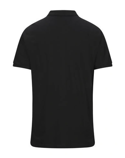 Shop Bikkembergs Polo Shirts In Black