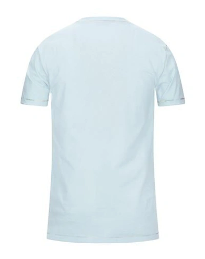 Shop Lanvin T-shirts In Sky Blue