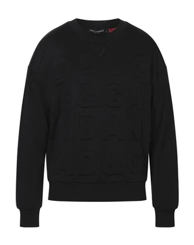 Dolce & Gabbana Sweatshirts In Black