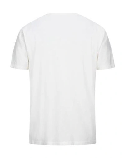 Shop Obvious Basic T-shirts In Ivory