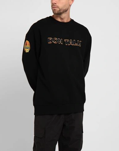 Stefflon Don X Yoox Sweatshirts In Black