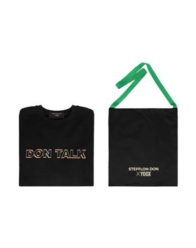 Stefflon Don X Yoox Sweatshirts In Black