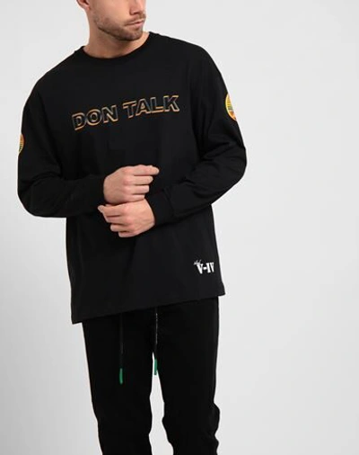 Stefflon Don X Yoox T-shirts In Black