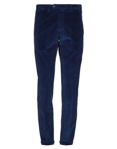 Shop Michael Coal Casual Pants In Blue