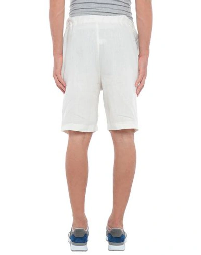 Shop 26.7 Twentysixseven Shorts & Bermuda In Ivory