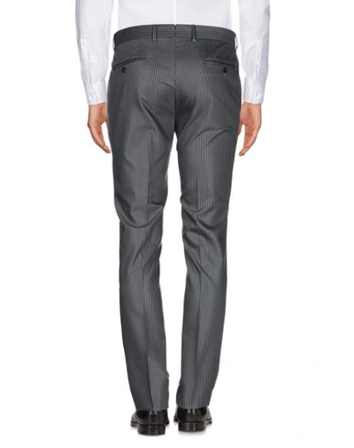 Shop 1911 Lubiam Cerimonia Casual Pants In Steel Grey