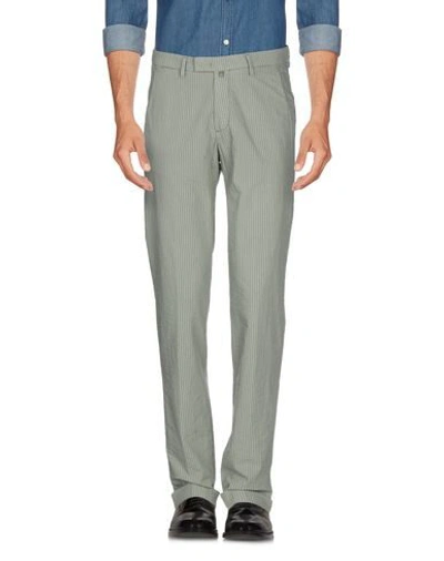 Shop Quattro.decimi Quattro. Decimi Man Pants Military Green Size 33 Cotton, Polyester, Elastane