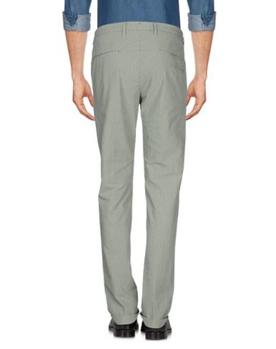 Shop Quattro.decimi Quattro. Decimi Man Pants Military Green Size 33 Cotton, Polyester, Elastane