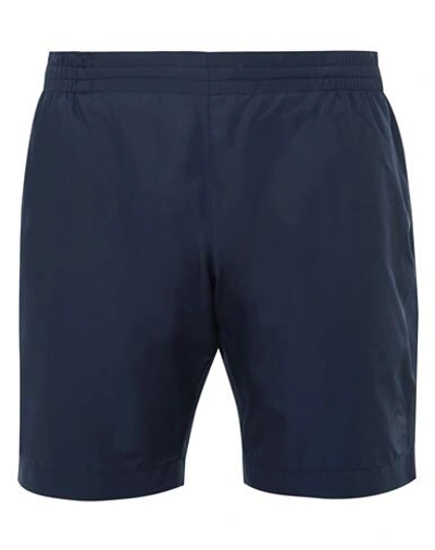 Shop Iffley Road Shorts & Bermuda Shorts In Dark Blue