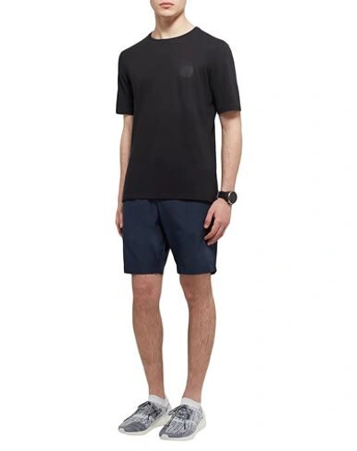 Shop Iffley Road Shorts & Bermuda Shorts In Dark Blue