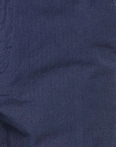 Shop Bellerose Man Pants Blue Size 26 Cotton
