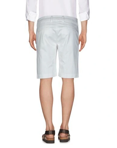 Shop Entre Amis Man Shorts & Bermuda Shorts White Size 40 Cotton, Elastane
