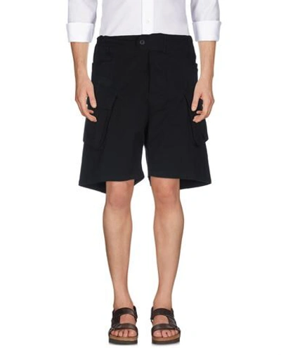 Shop Facetasm Shorts & Bermuda Shorts In Black