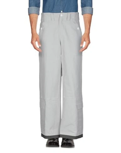 Shop Afterhomework Casual Pants In Light Grey