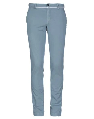Shop Mason's Casual Pants In Slate Blue