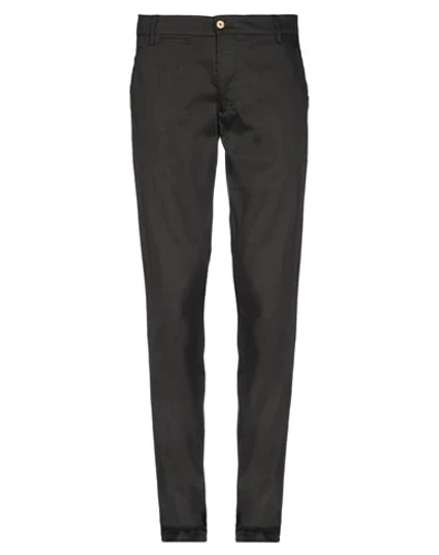 Shop Panama Casual Pants In Dark Brown