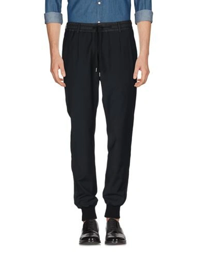 Dolce & Gabbana Dg Essential Technical Jersey Track Trousers In Black
