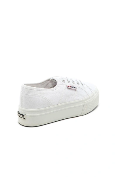 Superga 2790 Colorful Eyelets Sneakers In White