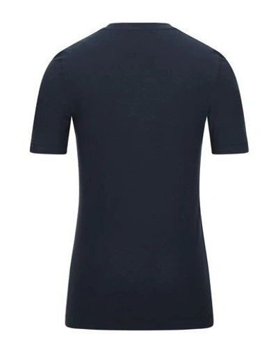 Shop Filippo De Laurentiis T-shirts In Dark Blue