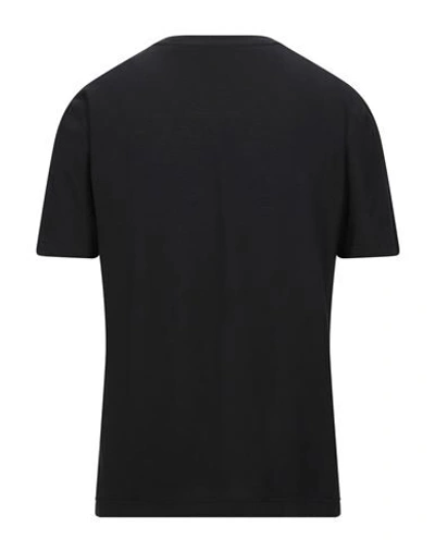 Shop Filippo De Laurentiis T-shirts In Black