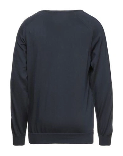 Alpha Studio Sweaters In Blue