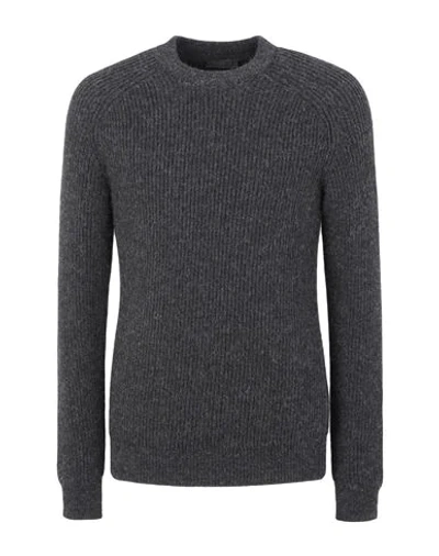 Shop Prada Sweaters In Steel Grey
