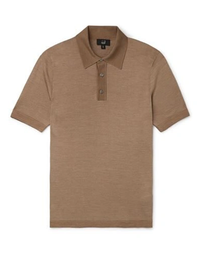 DUNHILL DUNHILL MAN SWEATER LIGHT BROWN SIZE S MULBERRY SILK 14098995AG 4