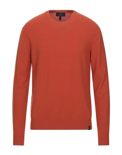 Shop Belstaff Sweaters In Rust