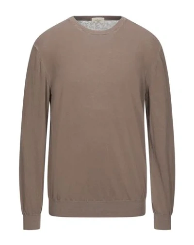 Shop Altea Sweaters In Dark Brown