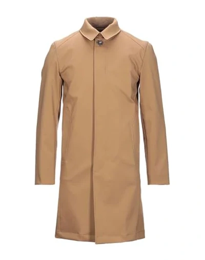 Shop Purdey Overcoats In Camel