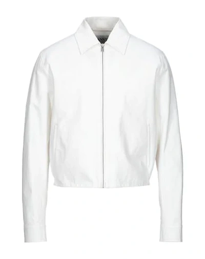 Shop Lanvin Jackets In White