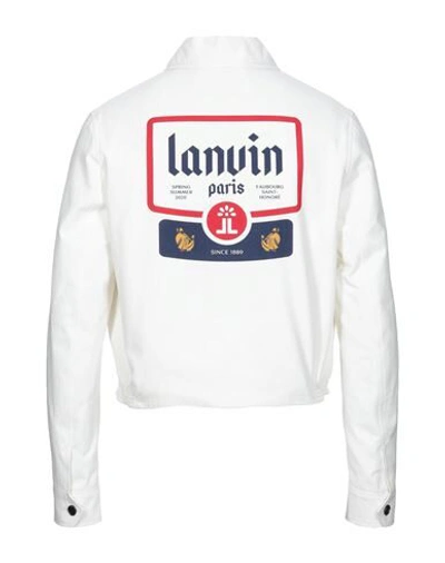 Shop Lanvin Jackets In White