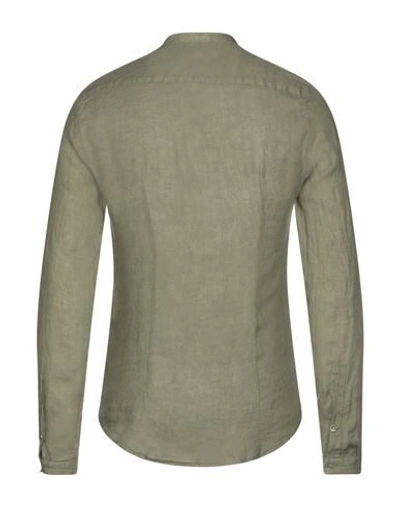 Shop Imperial Linen Shirt In Military Green