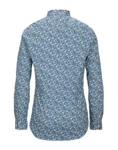 Shop Alley Docks 963 Shirts In Pastel Blue