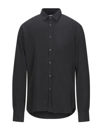 Shop Aglini Shirts In Black